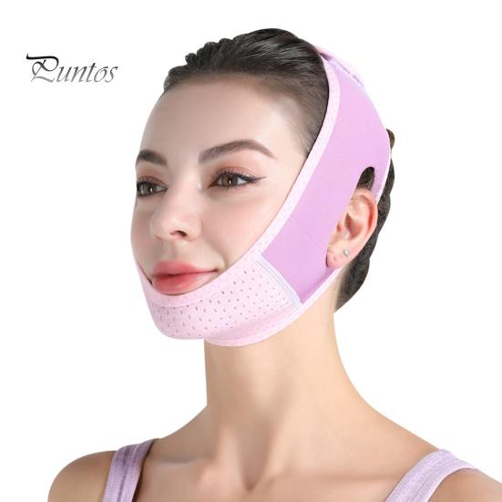 Женский ремешок для подбородка с регулируемой лентой-застежкой, мягкий дышащий редуктор для двойного подбородка, красивая повязка для скульптуры лица