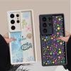 Чехол для телефона Samsung Galaxy S25 Edge S25 Ultra S22 S24 Plus S23 FE S20FE S21 S24Ultra Мягкий чехол Цветные звезды