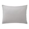 Taie D'oreiller - Percale De Coton - Gris - 50 X 70 Cm - Hypoallergénique - Lavable