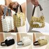 Refillable Hanging Tissue Holder Reusable Cosmetic Pouch  Car Seat Back Hanging Napkin Storage