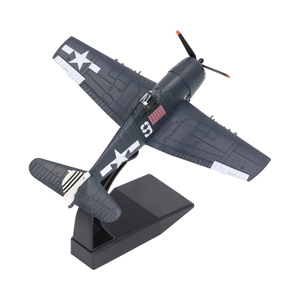 1:72 Scale F6F Fighter Planes Model Stylish Stimulation Alloy Airplane Model for Collection Display