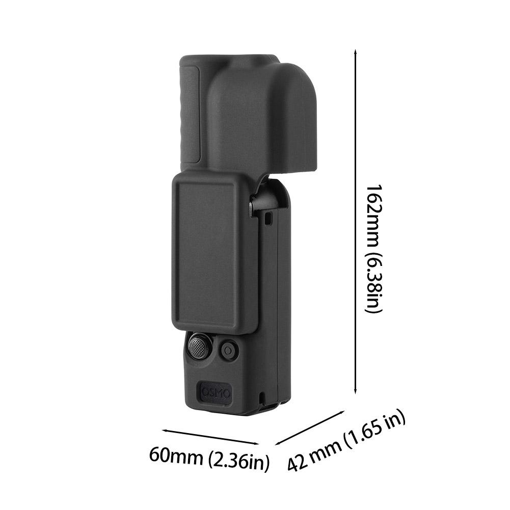 Для DJI Pocket 4 Силиконовый Защитный Чехол Адаптер с Клипсой Быстрого Отсоединения Рамка Крепление Аксессуары для Камеры