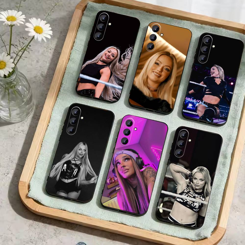 Cheree Crowley Чехол для телефона для Samsung Galaxy A73, A21s, A22, A31, A52, A53, A71, A41 Мягкий черный корпус