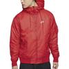 Nike Puffer Jackets Men's Red Hooded Moderate Reversible CJ4378-657