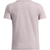 Under Armour Однотонная дышащая удобная футболка с коротким рукавом для женщин, топы светло-фиолетового цвета 1379155-015