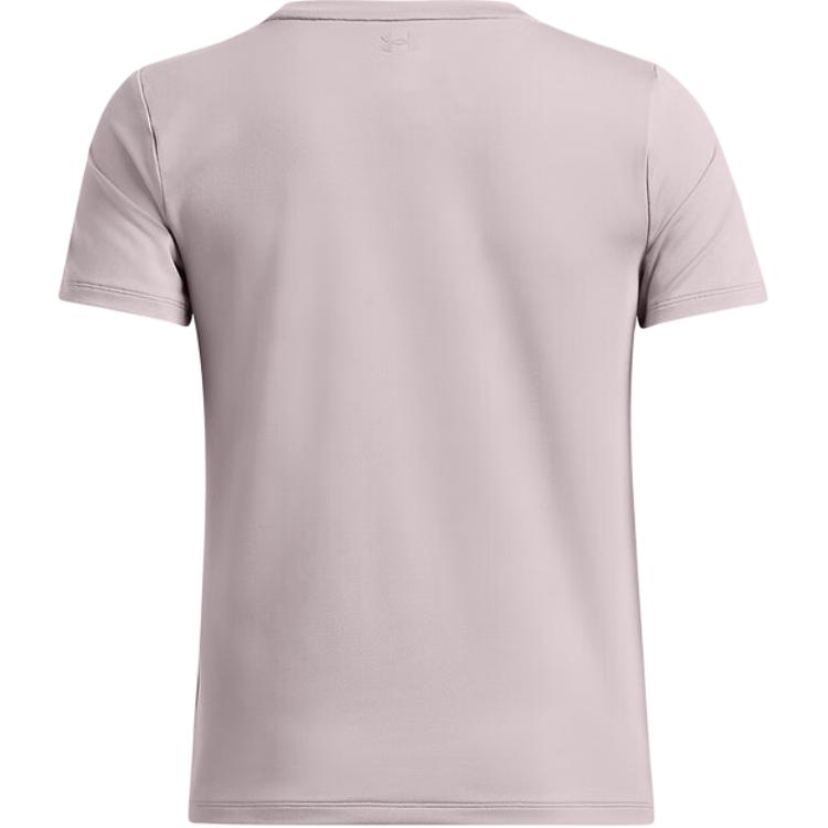 Under Armour Однотонная дышащая удобная футболка с коротким рукавом для женщин, топы светло-фиолетового цвета 1379155-015