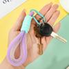 Color Keycord Hanging Trousers Accessories Braided Strips Mesh Landyard Lanyard Phone Strap