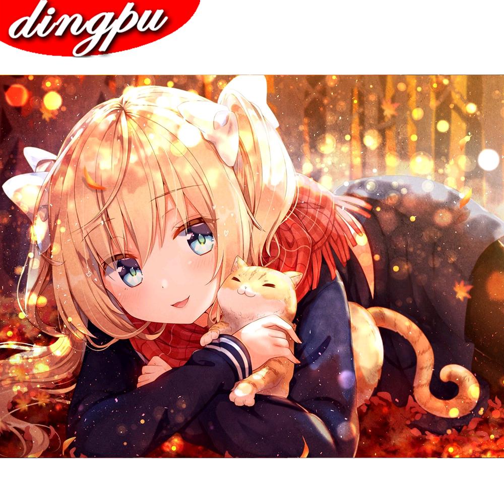 5D алмазная картина полная круглая вышивка крестом алмазная вышивка бисером картина наборы рождественские украшения для дома