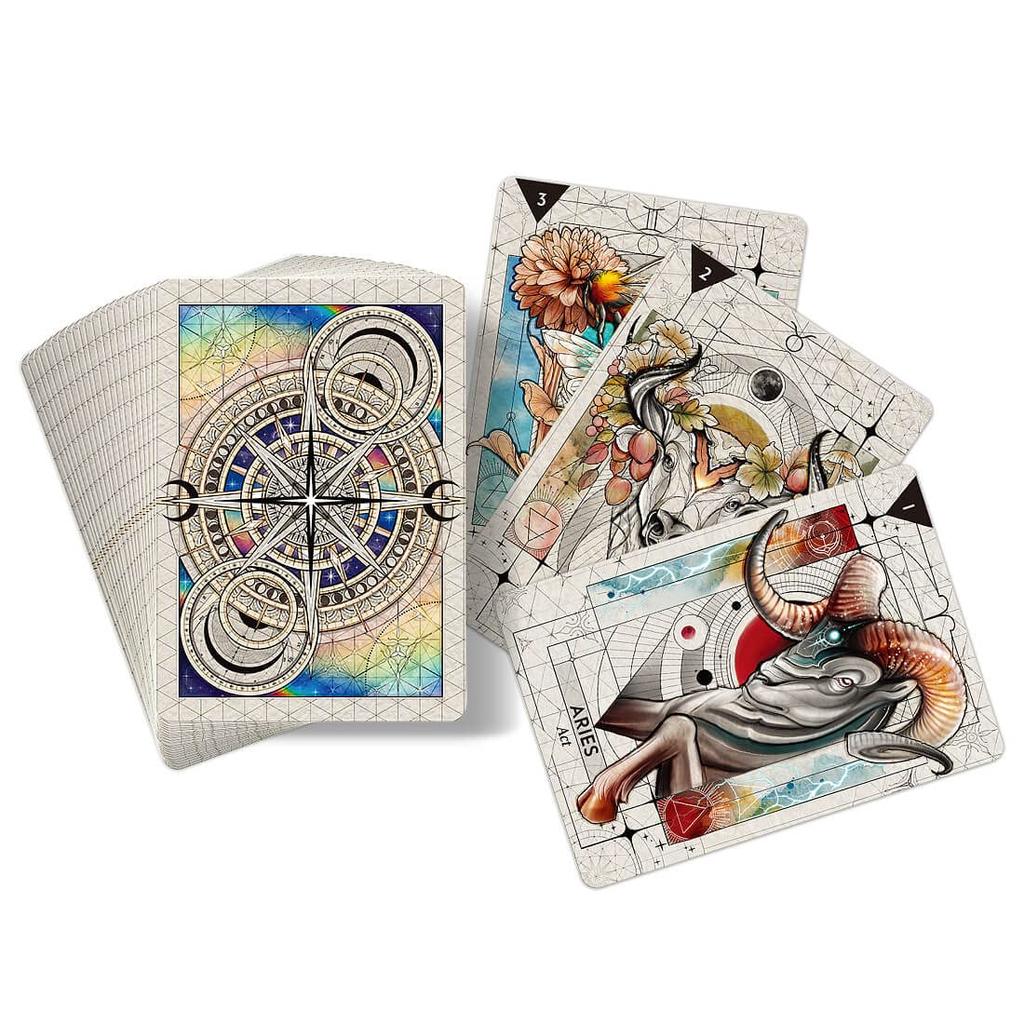 Oracle Cards Star Code Astro Oracle Japanese Edition Affirmation Fortune Telling with Japanese Instructions I.I.J