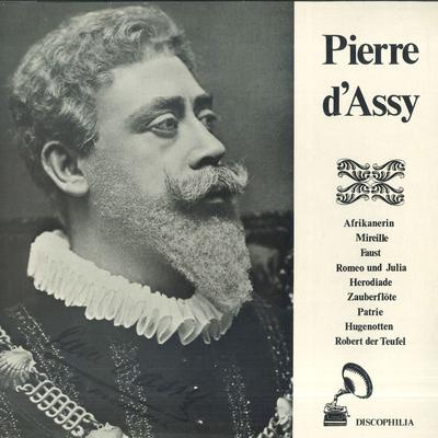 Виниловая пластинка PIERRE DASSY Pierre Dassy DIS376 DISCOPHILIA Германия Классика Б/у