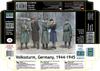 Master Box German Volkssturm 4 Figures 1 Woman Plastic Model MB35172 1/35 + 1944-45