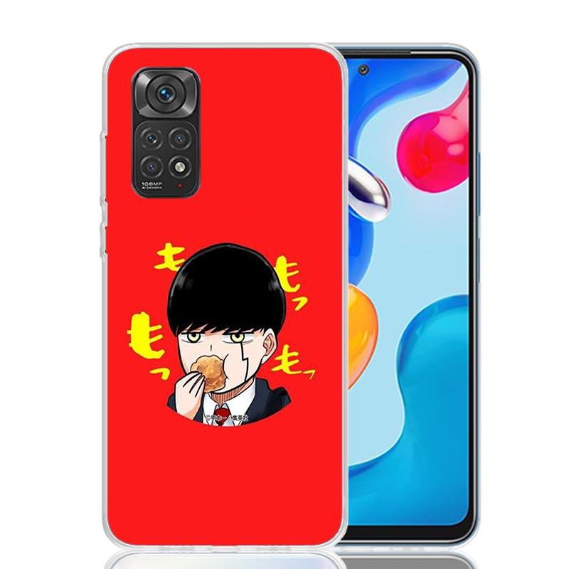 Чехол для телефона Mashle Magic And Muscles для Xiaomi Redmi Note 15 14 13 12S 12 Pro Plus 11S 11E 11 11T 10S 10 Арт Мягкий Чехол с Рисунком