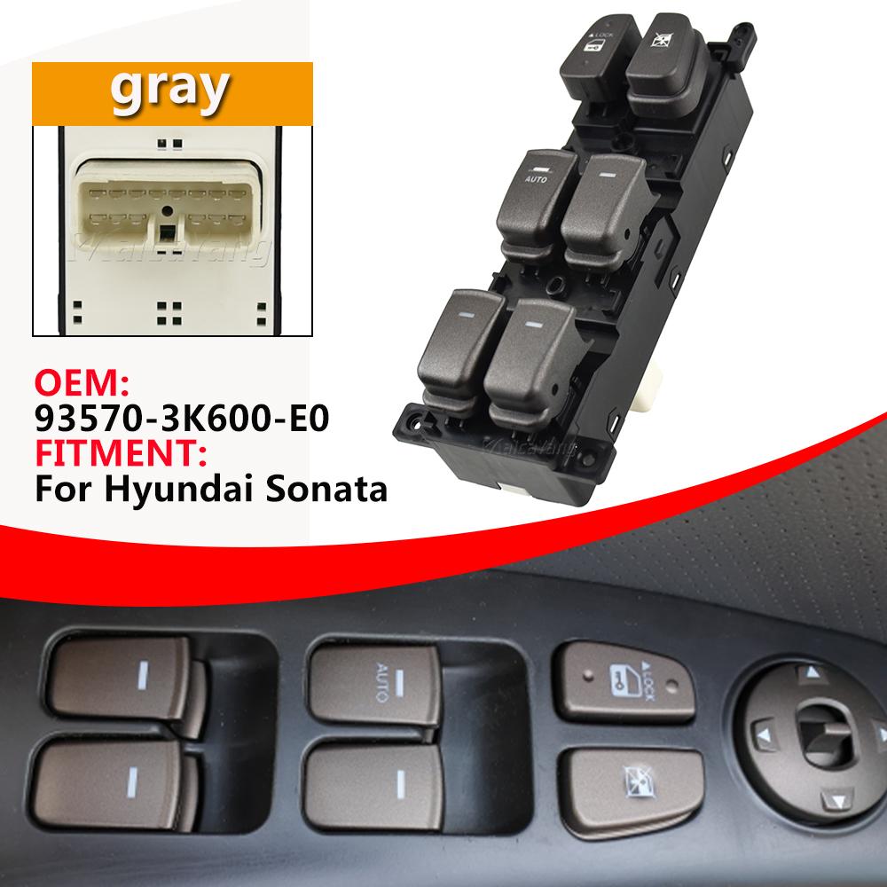 For 2008 2009 2010 Hyundai NF Sonata 93570-3K600 Power Window Switch Button Master Front Left Driver Side Fast Delivery