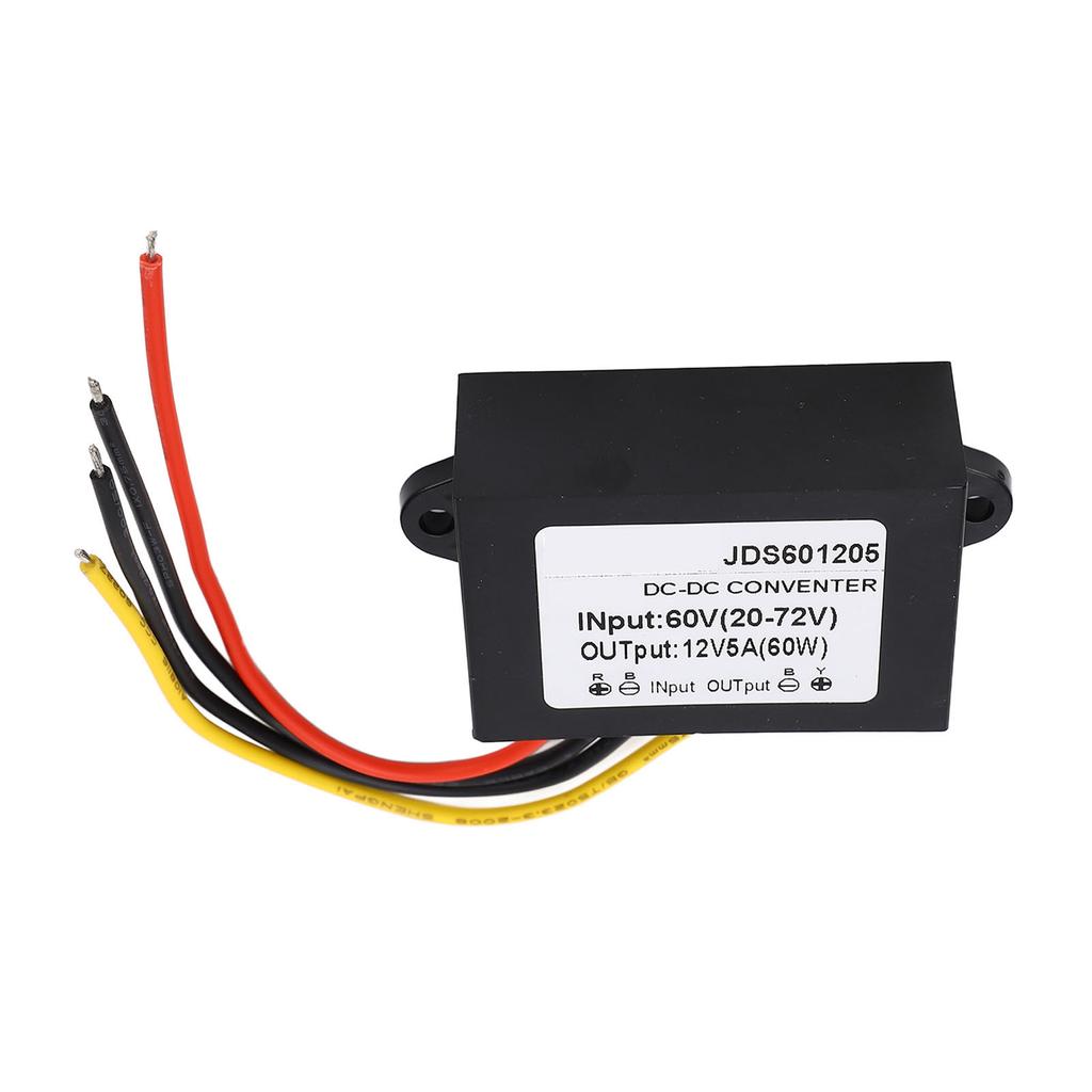 DC to DC Converter Buck Регулируемый 60 В(20?72В) до 12 В 5 А PP Shell эпоксидная смола блоки питания