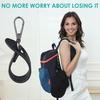 2/3/4Pcs Faux Leather Hat Clip Hands-Free Bag Backpack Handbag Luggage Hanging Baseball Cap Holder Vacation Traveling