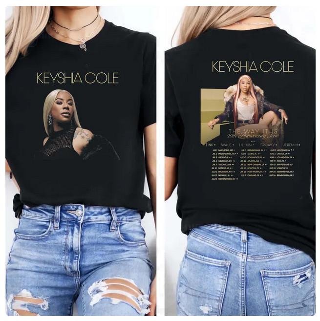 Тур-футболка Keyshia Cole, Тур 2025 Футболка Keyshia Cole