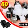 SFP+ Port Protector Fiber Optic Dust Caps SFP Anti-Dust Cap Covers Silicone Protector for Switch Network Cards Router Converters2