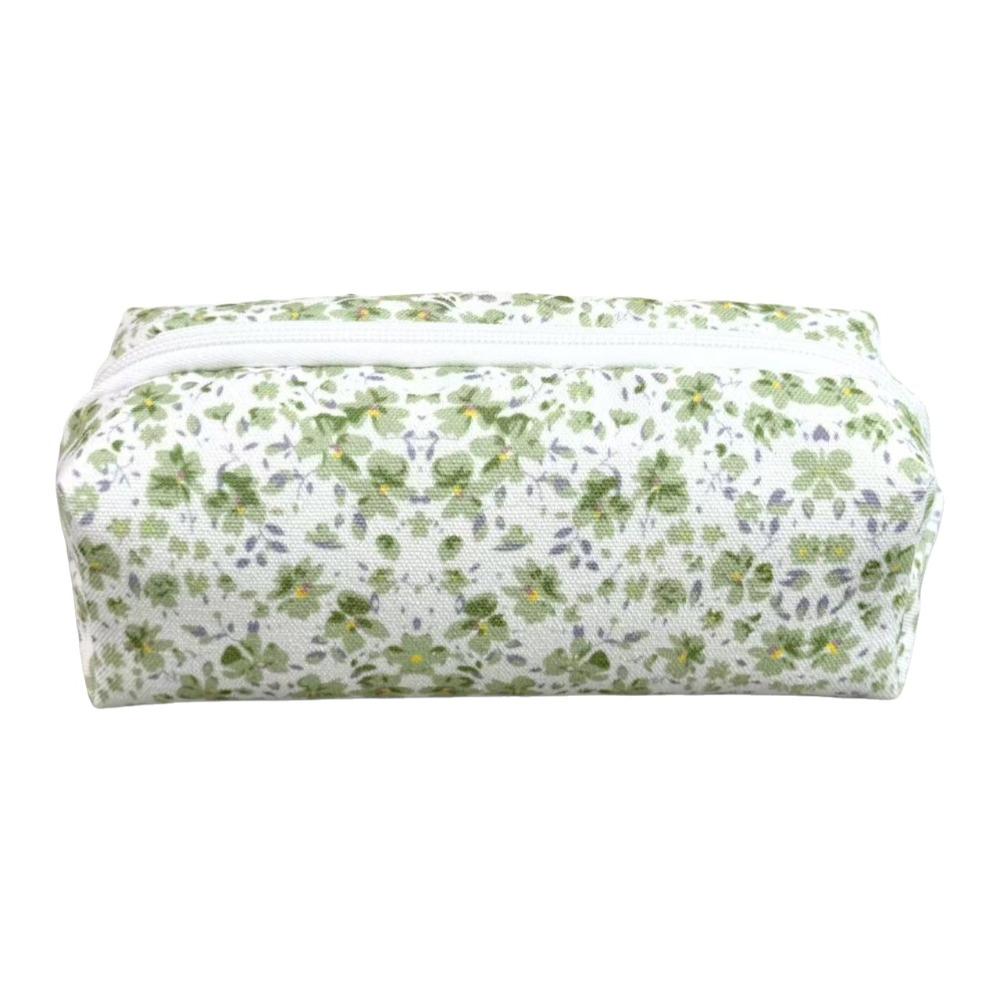 Flower Stationery Bag Large Capacity Pencil Case High Quality Stationery Organizer  Gift