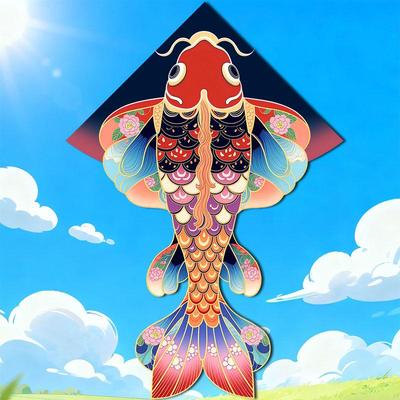 Воздушный змей Золотая рыбка Кои для детей - Новый стиль Игрушка-воздушный змей Карп