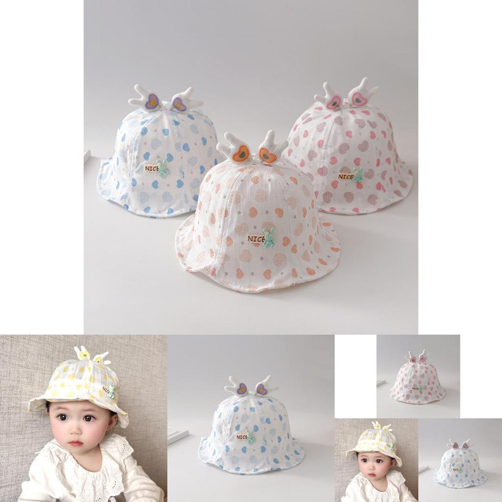 Baby Sun Hat Spring Summer Thin Cute Lovely Fisherman Hat For Boys Girls Infants Toddlers