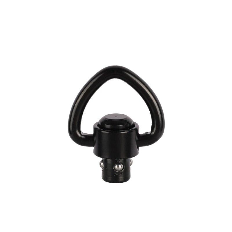 Ремень из алюминиевого сплава, 2 шт., черный, с кнопкой QD, поворотное крепление, кольцо с поворотным креплением для ремня