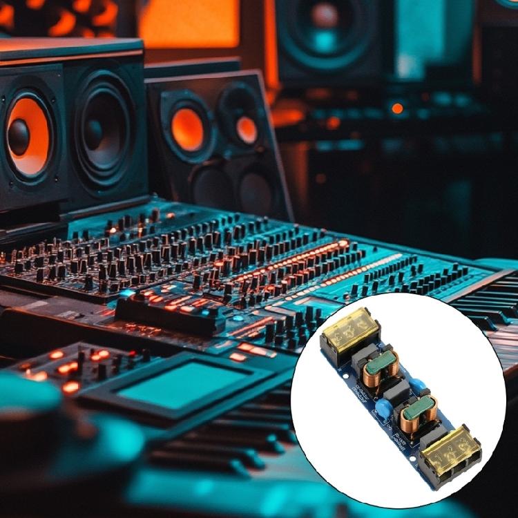 Двухступенчатая фильтрующая плата Электромагнитный фильтр Токовая нагрузка 25А Фильтр нижних частот для промышленной очистки электропитания