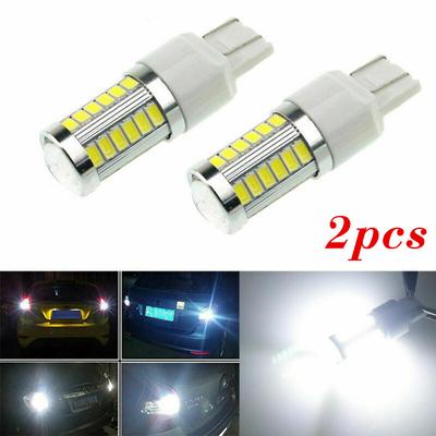 2x T20 W21/5W 7443 5630 33SMD ДВУХНОЛЬНЫЕ СВЕТОДИОДНЫЕ ЛАМПЫ DRL SIDELIGHT SUPER WHITE LED SIDELIGHT Тормозные огни заднего хода Стояночные огни