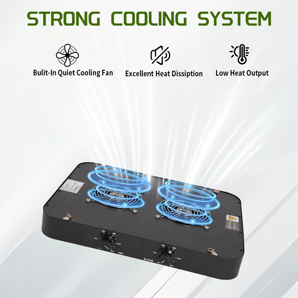 Светодиодная квантовая панель для растений: Высокоэффективный полный спектр для закрытых теплиц