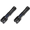 LED Super Bright Torch IPX5 Waterproof Rechargeable Handheld Flashlight Type-C Pocket Flash Light for Camping Hiking Emergencies