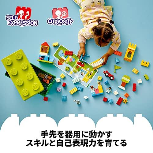 LEGO Duplo Super Deluxe Container 10914, educational toy for boys and girls ages 2 and 3, perfect as a birthday gift for babies and toddlers ages 18 m