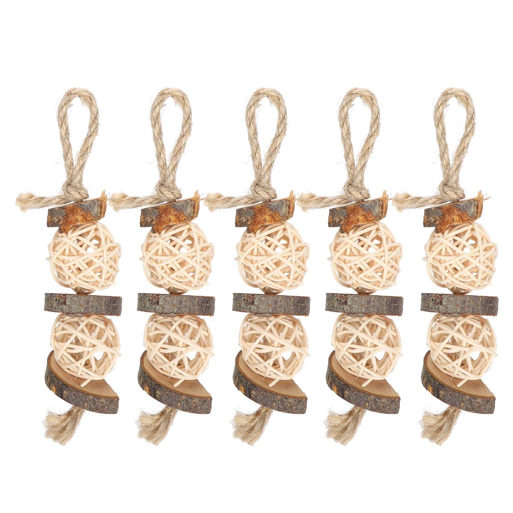 Игрушка для питомца Попугай Шлифовальная веревка Игрушка Яблоня Укушенный ротанговый мячик Хомяк Игрушка для питомца Шнур