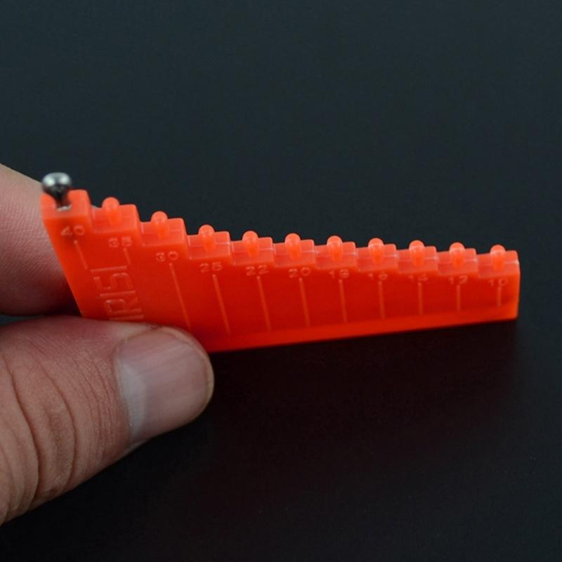 Carp Hair Rig Measurement Tool Carp Coarse Method Feeder Fishing Tackle 10-40MM