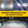 AUXLIGHT 921 912 906 904 T15 W16W 921A Error Free Back Up Reverse 3Rd Brake Center High Mount Stop Light Bulbs, Super Bright High Power 6000K Xenon