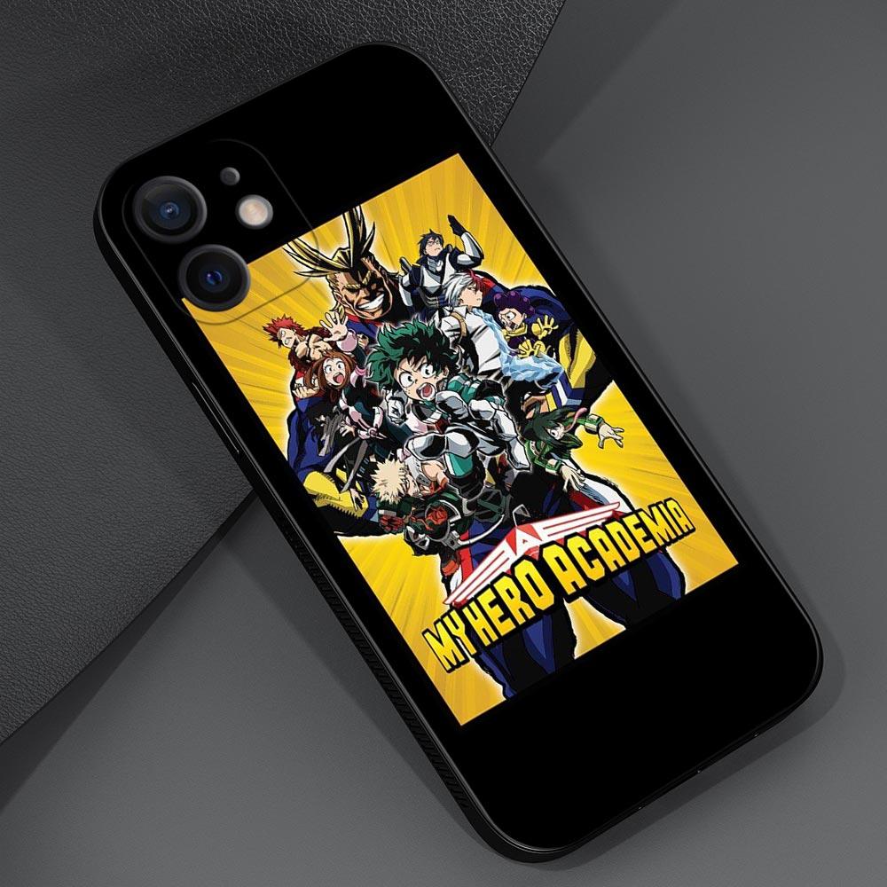Чехол для телефона My Hero Academy для Iphone 14 13 12 11 Pro Max Mini Xs Max Xr X 7 8 Plus 6s, мягкий силиконовый чехол Fundas
