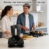 Скользящий коврик для миксера Thermomix TM7 Нескользящая основа Гладкие скользящие ролики Стабильная поддержка и ударопрочная защита Легко перемещать Практичный