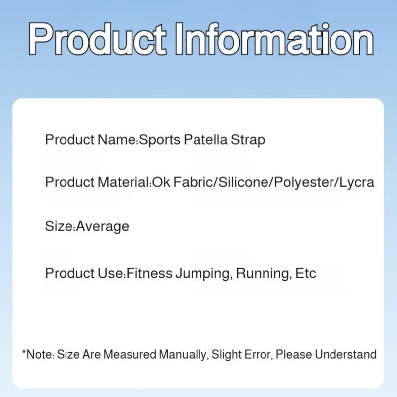 Adjustable Silicone Knee Pads for Sports NonSlip Decompression Patella Strap