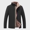 Autumn/Winter 2024 Men's Thickened Velvet Jackets for Middle-Aged and Elderly: Warm and Fashionable.