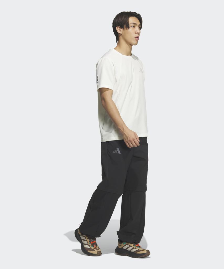 ADIDAS Terrex Xfloric Windbreaker Zipper-Off Pants - Black / Kd4398