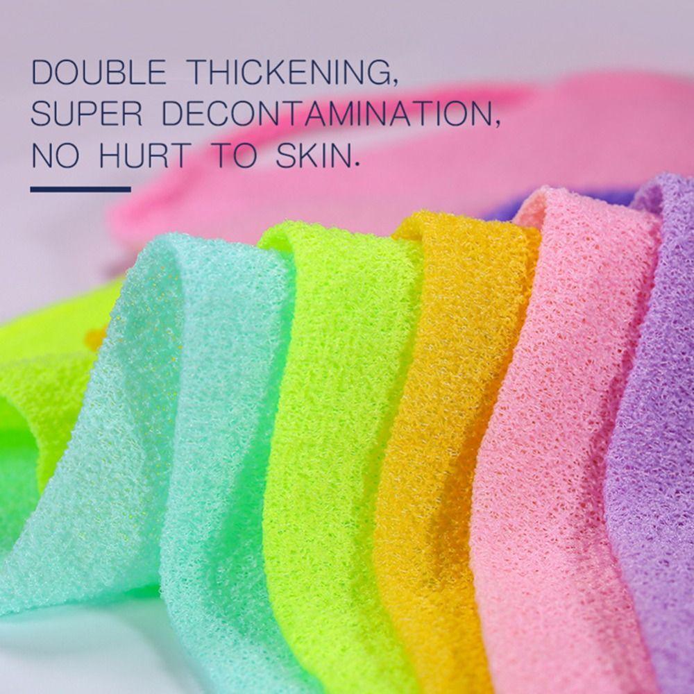 Exfoliating Bath Exfoliation Cloth Body Cleaning Exfoliating Rubbing Cloth Scrubbing Towel