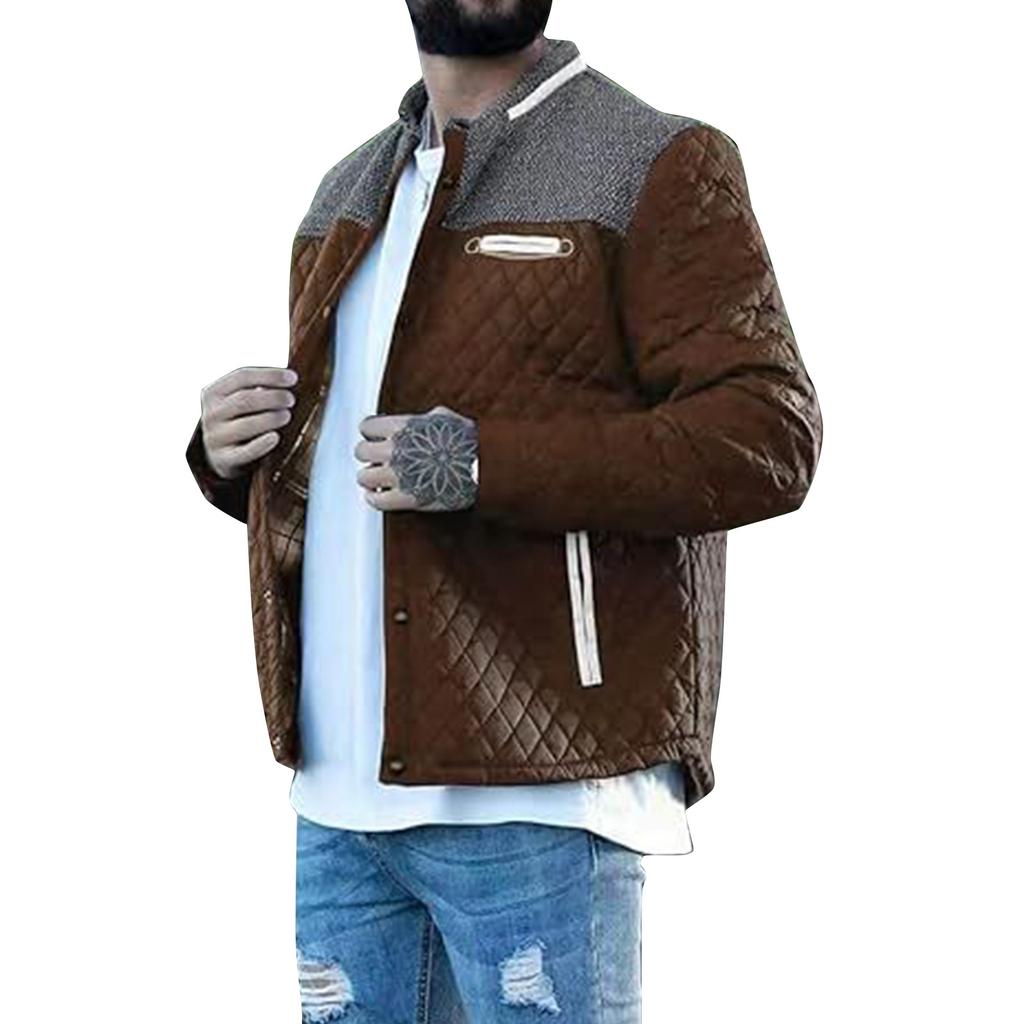 Мужская повседневная уличная спортивная ветрозащитная куртка с карманами, утепленная куртка