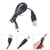 USB To DC5.5x2.1mm Power Cable Cord with Convenient On/Off Switch Button for 5V Electronic Devices 100cm Long Black