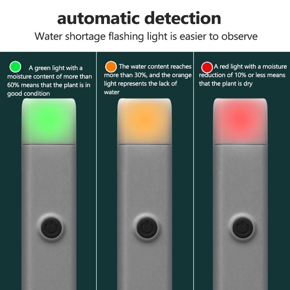 Интеллектуальный детектор влажности почвы, напоминание о нехватке воды для растений, сад, Крытый и открытый цветок, почва