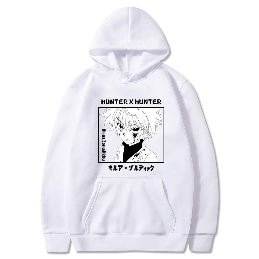 Художественная толстовка с принтом из аниме Hunter x Hunter для мужчин и женщин