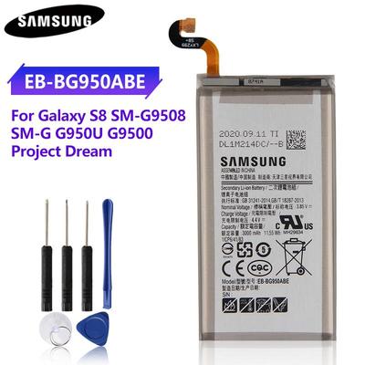 Оригинальный сменный аккумулятор EB-BG950ABE EB-BG950ABA для Samsung GALAXY S8 SM-G9508 G9500 G950U 3000 мАч