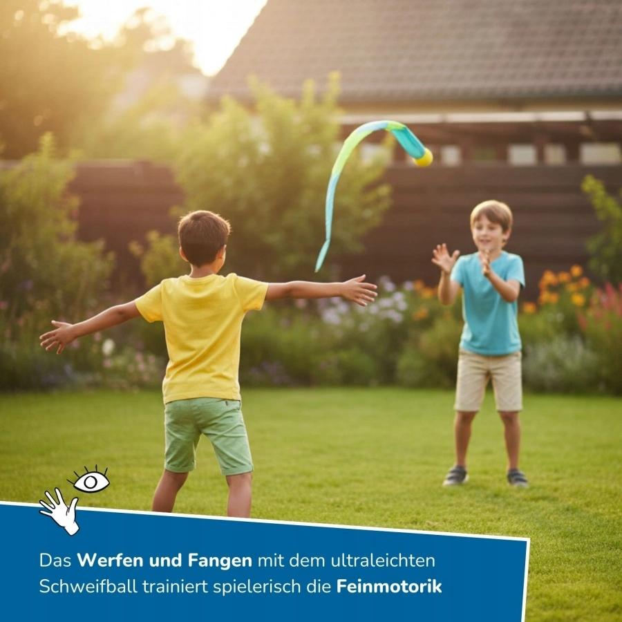 Throwing Ball with Tail Beach Ball Garden Toy for Children 3