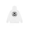 Mens Unisex Hooded Sweatshirt Letter Print Loose Fit Casual Top
