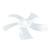 1Pcs 5 Blades Plastic Fan Blade With Nut Cover Table Fanner Accessories  For Standing Pedestal