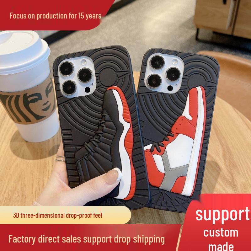Модный 3D силиконовый чехол-кроссовок для iPhone 11/13 Pro Max