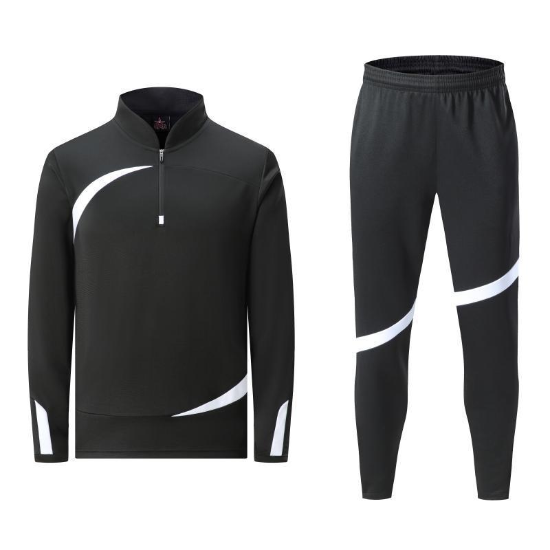 Men Women Quick-Dry Long Sleeve Sports Set Running Gym Soccer Basketball Training Fall