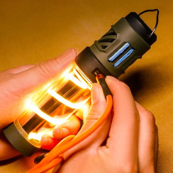 Наружный кемпинговый фонарь со штативом, таблетки-репелленты, 5 режимов, регулируемый, USB-перезаряжаемый, многофункциональный светодиодный фонарик-лампа, подвесной светильник для палатки